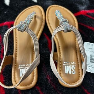 SM New York Women's Tan Sandals